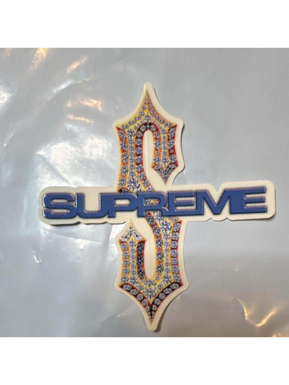 Supreme S Graffiti Skateboard Sticker Logo